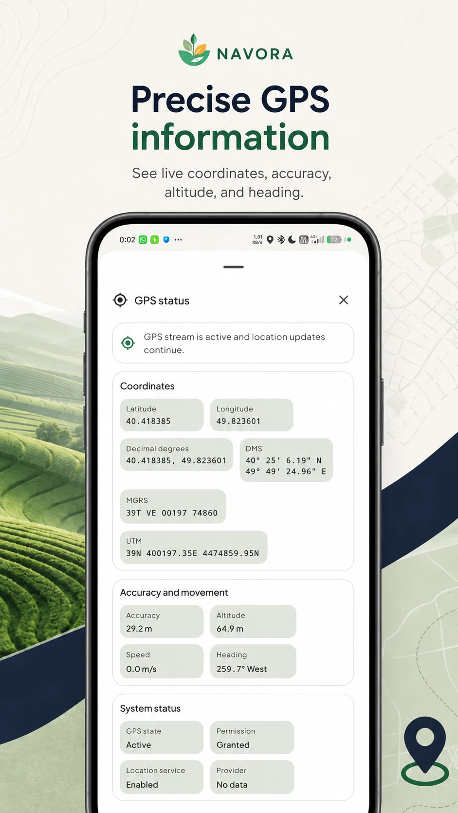 NAVORA screenshot